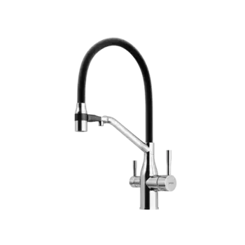 Смеситель для кухни Sancos Orta SC4008BN никель, черный