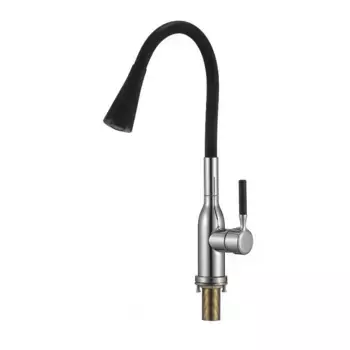 Смеситель для кухни Savol S-2804AM01 хром, черный