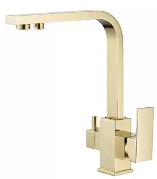 Смеситель для кухни Savol S-L1807B золото