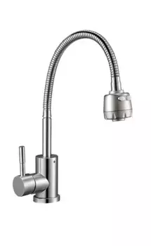 Смеситель для кухни Solone Eza EZA4-A090 серый