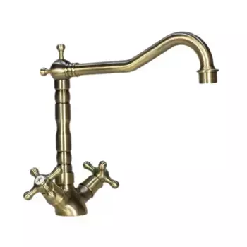 Смеситель для кухни Ulgran U-014 бронза
