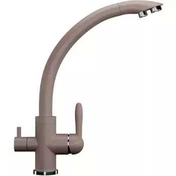 Смеситель для кухни Ulgran U-017 U-017-302 бежевый