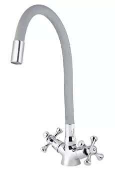 Смеситель для кухни Viko V-2768 серый