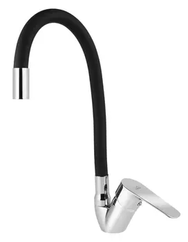 Смеситель для кухни Viko V-4128 хром, черный