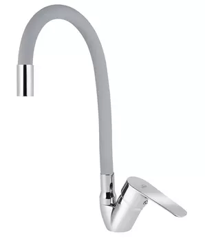Смеситель для кухни Viko V-4168 серый