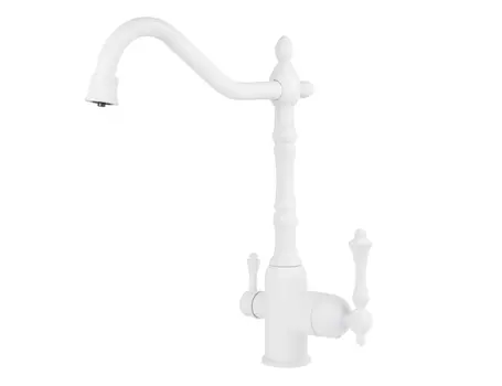 Смеситель для кухни Viko V-5344 белый