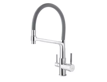 Смеситель для кухни Viko V-5606 серый