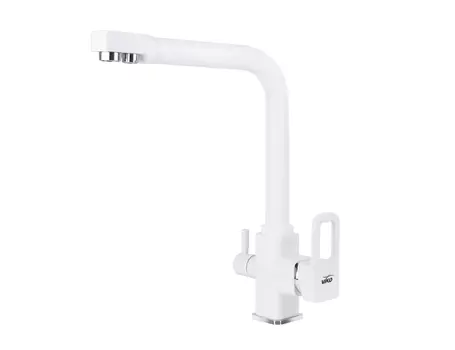 Смеситель для кухни Viko V-5704 Белый