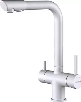 Смеситель для кухни Wasserkraft A8357, белый матовый