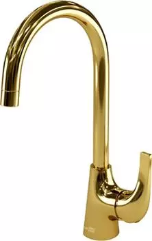 Смеситель для кухни Wasserkraft Sauer 7107, золото