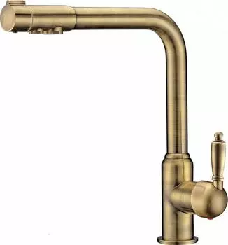 Смеситель для кухни Zorg Sanitary ZR 320 YF-33 BR, бронза