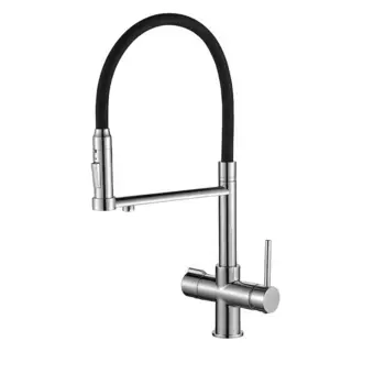 Смеситель для кухни Zorg Steel Hammer SH 2003 CR хром