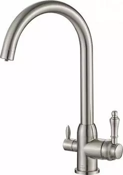 Смеситель для кухни Zorg Steel Hammer SH 723 SATIN, сатин