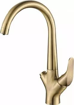 Смеситель для кухни Zorg Steel Hammer SH 815 BRONZE, бронза