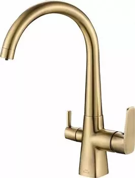 Смеситель для кухни Zorg Steel Hammer SH 819 BRONZE, бронза