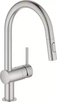 Смеситель для кухонной мойки Grohe Minta 32321DC2 суперсталь