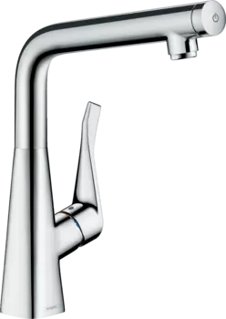 Смеситель для кухонной мойки Hansgrohe Metris Select 14883000, хром