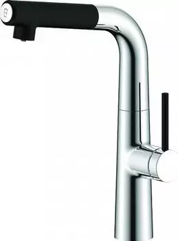 Смеситель для кухонной мойки Iddis Pure PURSBFBi05, черный хром