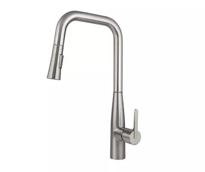 Смеситель для кухонной мойки Kaiser Claro 22144-5 серебро