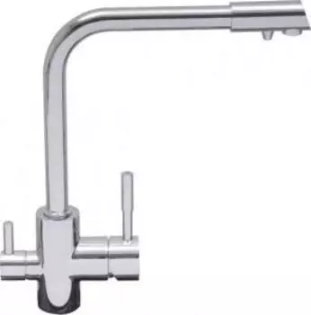 Смеситель для кухонной мойки Oulin OL-8073, сатин