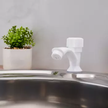 Смеситель для одной воды РМС PL3-269F, белый