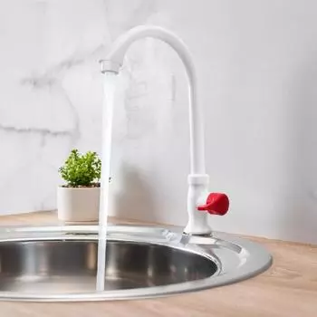 Смеситель для одной воды РМС PL3-269F-1, белый