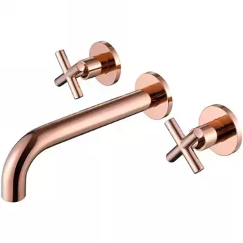 Смеситель для раковины Abber Wasser Kreis AF81121RG золото