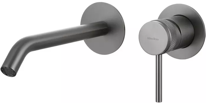 Смеситель для раковины Allen Brau Priority 5.31A03-MG (с внутренней частью) графит браш