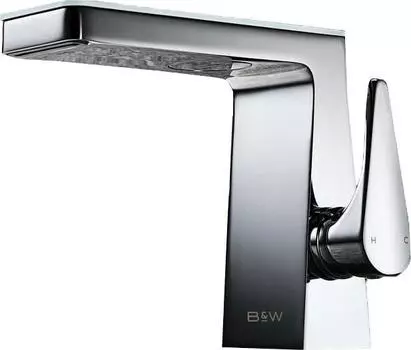 Смеситель для раковины Black&White Universe 7323U, хром