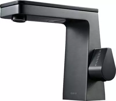 Смеситель для раковины Black&White Universe 7750GM, темно-серый