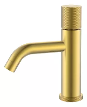 Смеситель для раковины Boheme Stick 121-MG.2 золото матовое