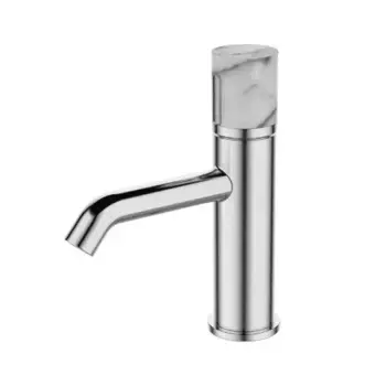 Смеситель для раковины Bronze de Luxe Focus 24601CM хром, серый