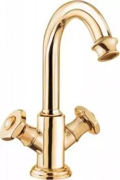 Смеситель для раковины Cezares APHRODITE-LS2-03/24-S1, золото