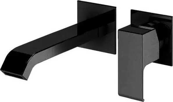 Смеситель для раковины Cezares PORTA-BLI2-NOP, чёрный