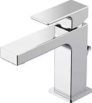 Смеситель для раковины Gattoni Kubik 2576/25C0 с донным клапаном хром