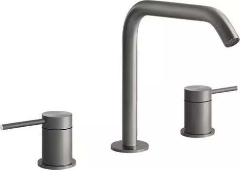 Смеситель для раковины Gessi 316 Flessa 54012#239, steel brushed