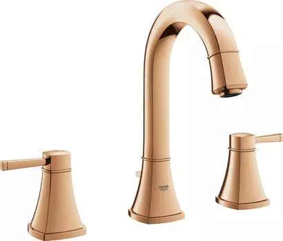 Смеситель для раковины Grohe Grandera 20389DA0 тёплый закат, глянец