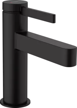 Смеситель для раковины Hansgrohe Finoris 76010670, матовый чёрный