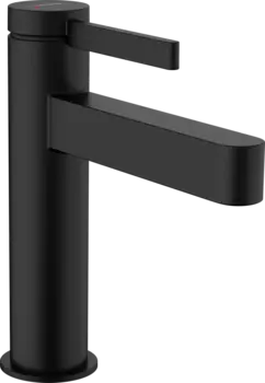 Смеситель для раковины Hansgrohe Finoris 76020670, матовый чёрный