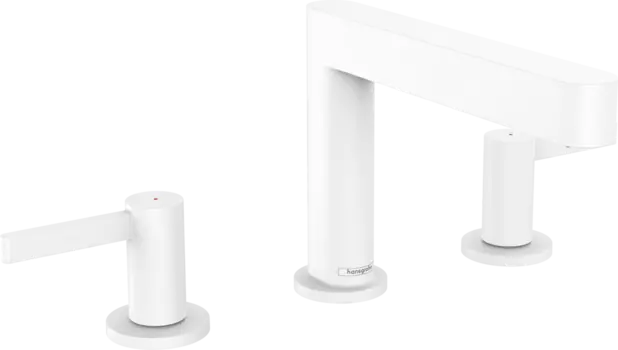Смеситель для раковины Hansgrohe Finoris 76033700, матовый белый