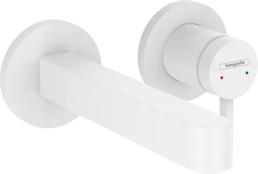 Смеситель для раковины Hansgrohe Finoris 76051700, матовый белый