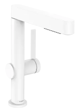 Смеситель для раковины Hansgrohe Finoris 76063700, матовый белый