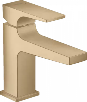 Смеситель для раковины Hansgrohe Metropol 32500140, шлифованная бронза