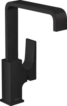 Смеситель для раковины Hansgrohe Metropol 32511670, чёрный матовый