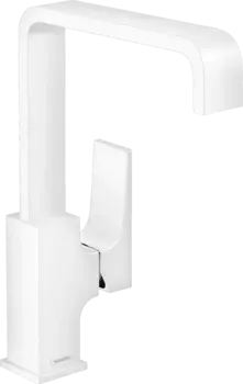 Смеситель для раковины Hansgrohe Metropol 32511700, белый матовый