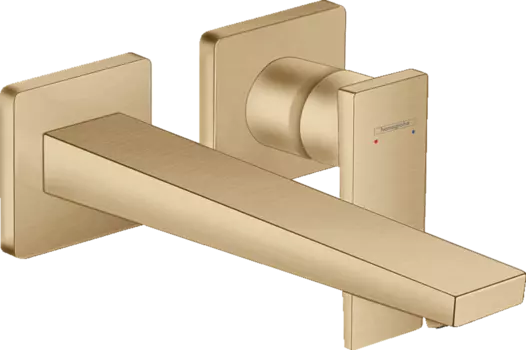 Смеситель для раковины Hansgrohe Metropol 32526140, шлифованная бронза