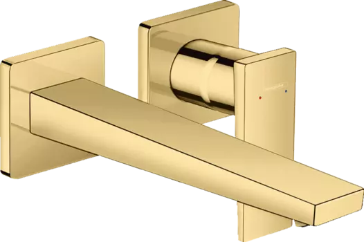 Смеситель для раковины Hansgrohe Metropol 32526990, полированное золото