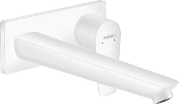 Смеситель для раковины Hansgrohe Talis E 71734700, белый матовый
