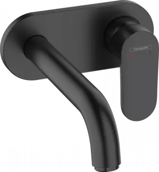Смеситель для раковины Hansgrohe Vernis Blend 71576670, матовый чёрный