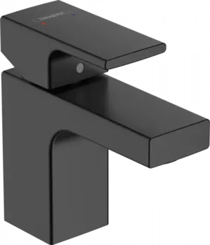 Смеситель для раковины Hansgrohe Vernis Shape 71567670, матовый чёрный
